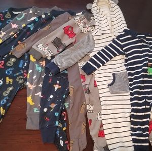 Bundle: 9 Pieces - Baby Sleepers 12M-18M